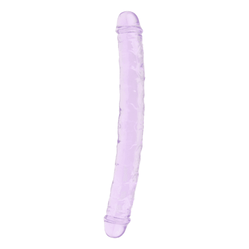 Loving Joy 12 Inch Double Dildo Purple - Image 6