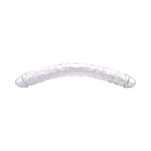 Loving Joy 18 Inch Double Ended Dildo Clear - Image 4