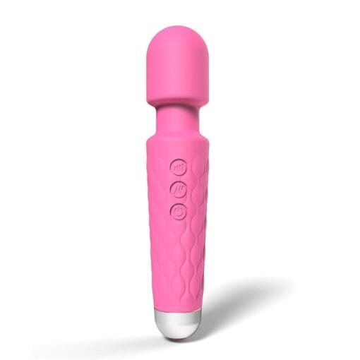 Loving Joy 20 Function Wand Vibrator Pink - Image 4