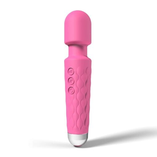 Loving Joy 20 Function Wand Vibrator Pink - Image 3