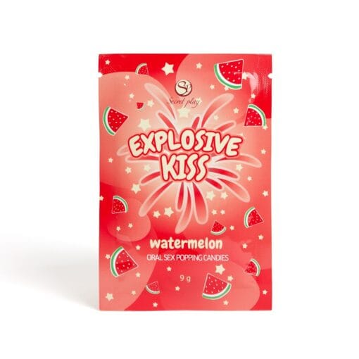 Explosive Kiss Popping Candies Watermelon Flavour