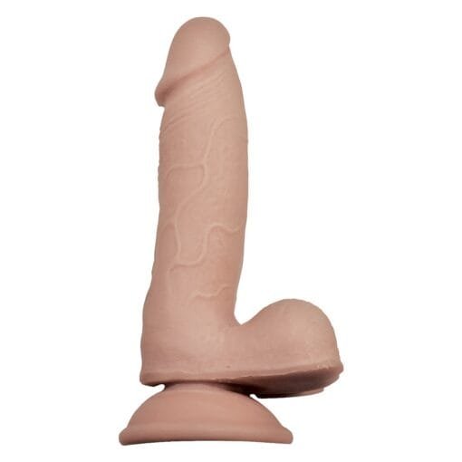 RealCocks Dual Layer Bendable Dildo 7 Inch Vanilla - Image 4