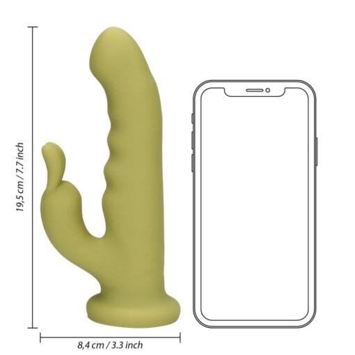 Ultra Soft Silicone Rotating Rabbit Vibrator - Image 9