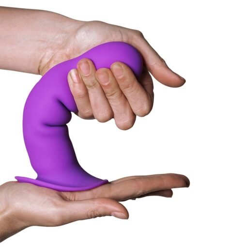 Adrien Lastic Cushioned Core Suction Cup Ribbed Silicone Dildo 7 Inch - Image 3