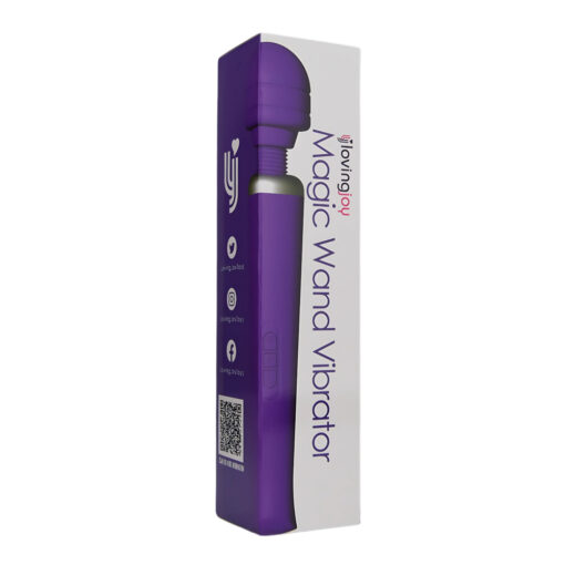 Loving Joy Rechargeable Magic Wand Vibrator Purple - Image 7