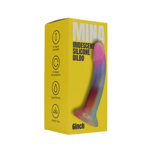 Mina Iridescent Silicone Dildo - Image 10