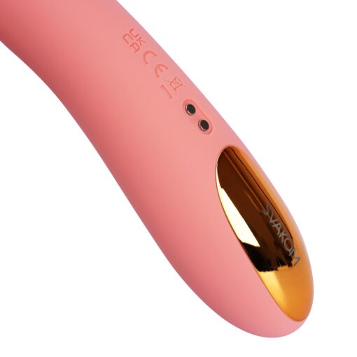 Svakom Ava Neo Interactive Thrusting Vibrator Pink - Image 7