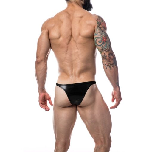 C4M Brazilian Brief Black Leatherette - Image 5