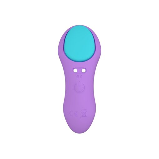 Party Color PANTY Remote Control Vibrator Purple - Image 6