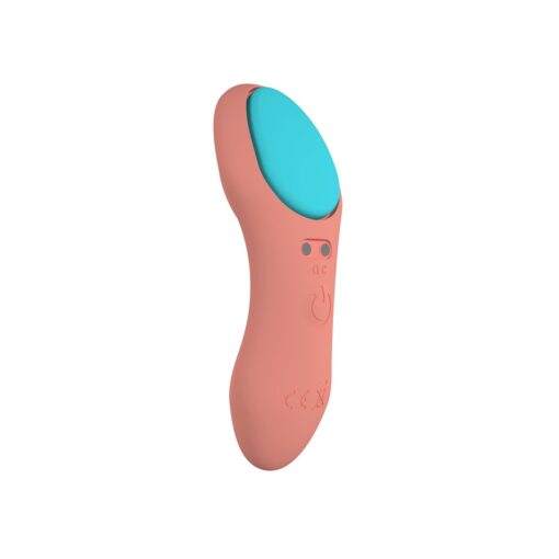 Party Color PANTY Remote Control Vibrator Orange - Image 5