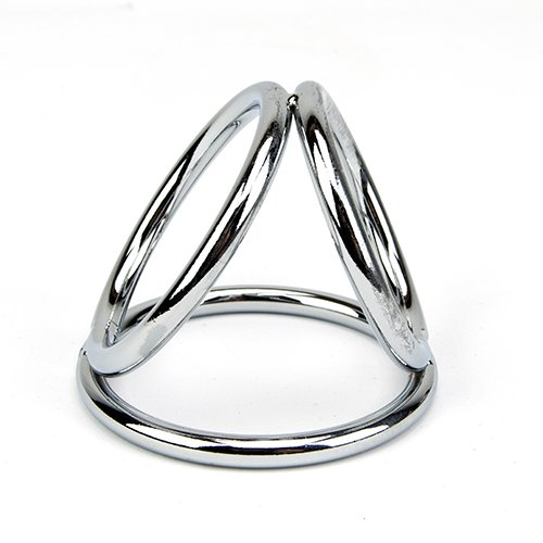 Bound to Please Triple Cock and Ball Ring, additional product view