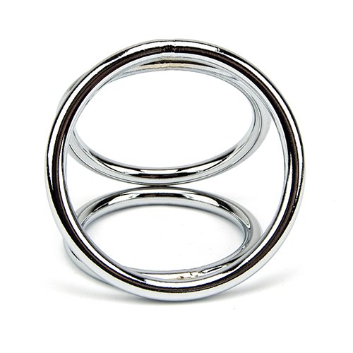 Bound to Please Triple Cock and Ball Ring, additional product view