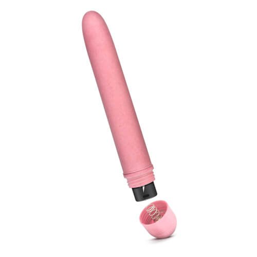 Blush Novelties Gaia Biodegradable Eco Vibrator Pink, additional product view
