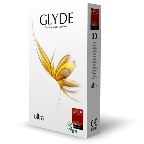 Glyde Ultra Vegan Condoms 10 Pack - Image 2