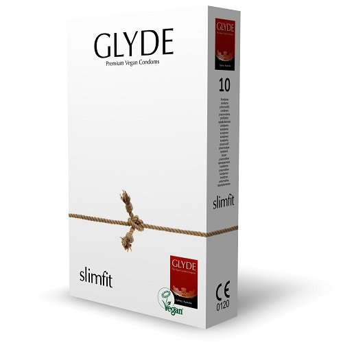 Glyde Ultra Slimfit Vegan Condoms 10 Pack - Image 2