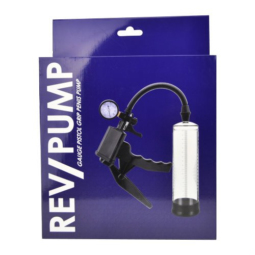 Rev-Pump Gauge Pistol Grip Penis Pump - Image 6