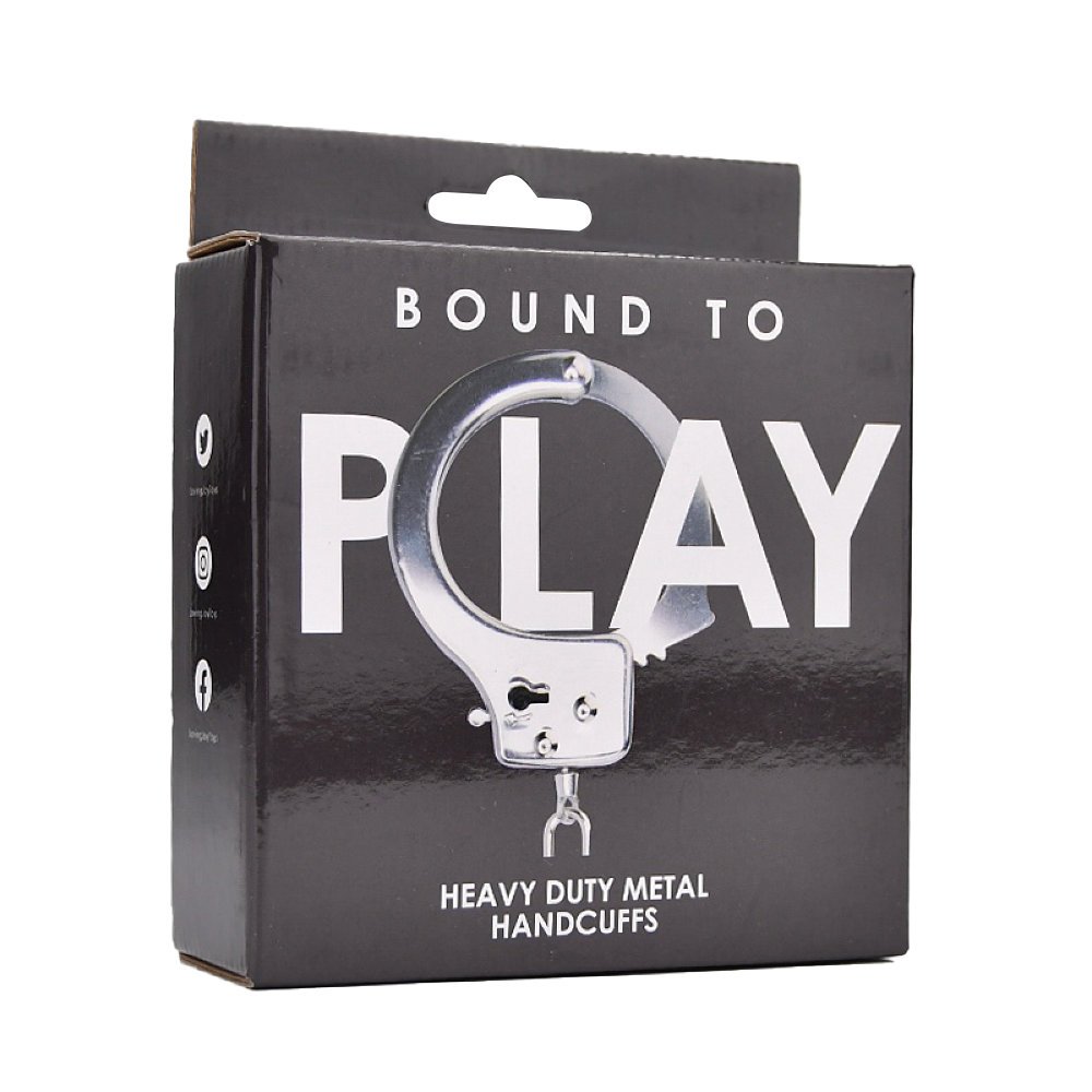 Bound to Play. Heavy Duty Metal Handcuffs - Image 8