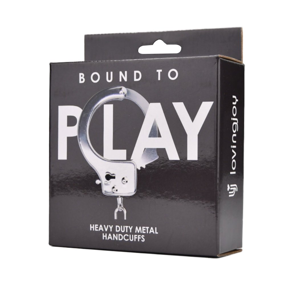 Bound to Play. Heavy Duty Metal Handcuffs - Image 7
