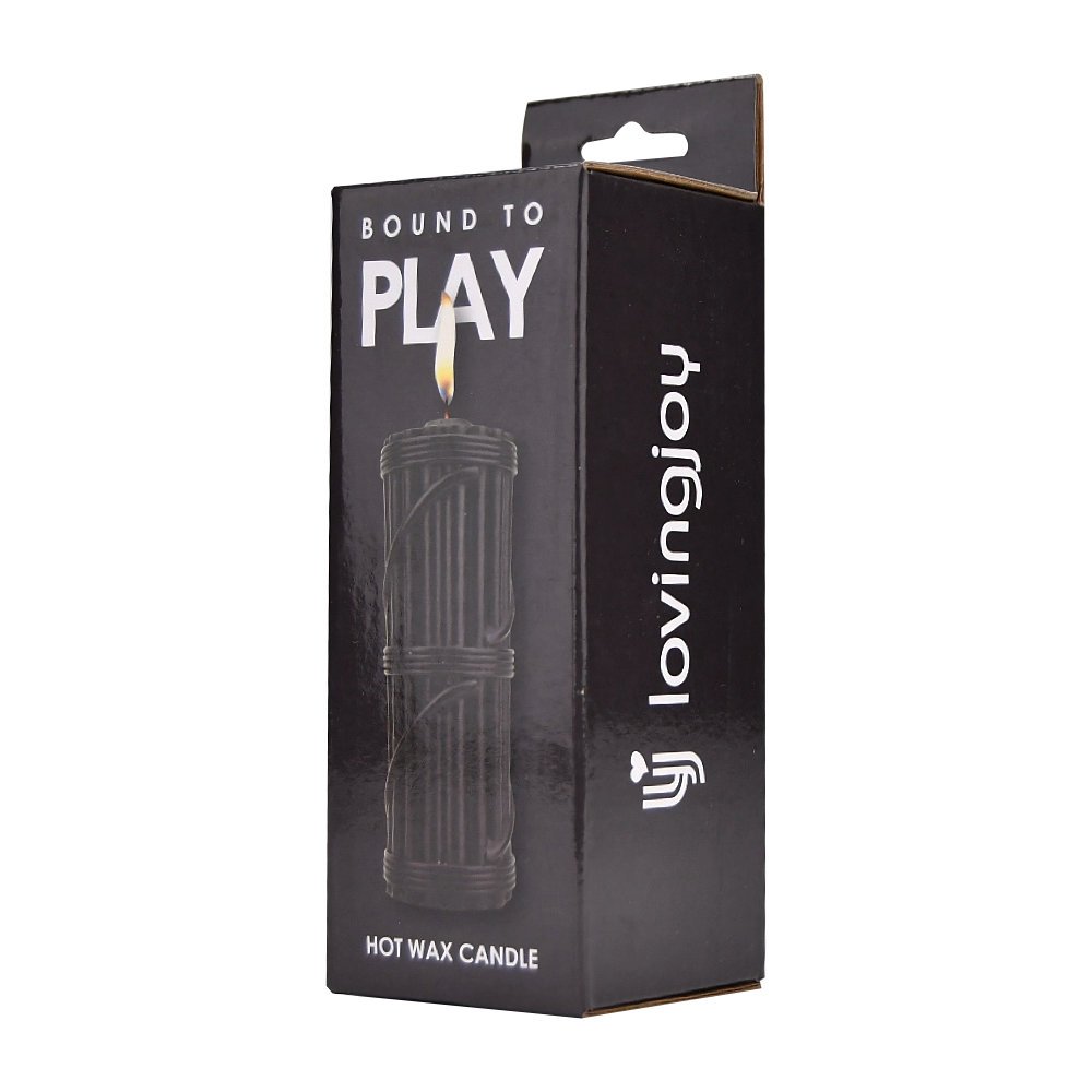 Bound to Play. Hot Wax Candle Black - Image 4