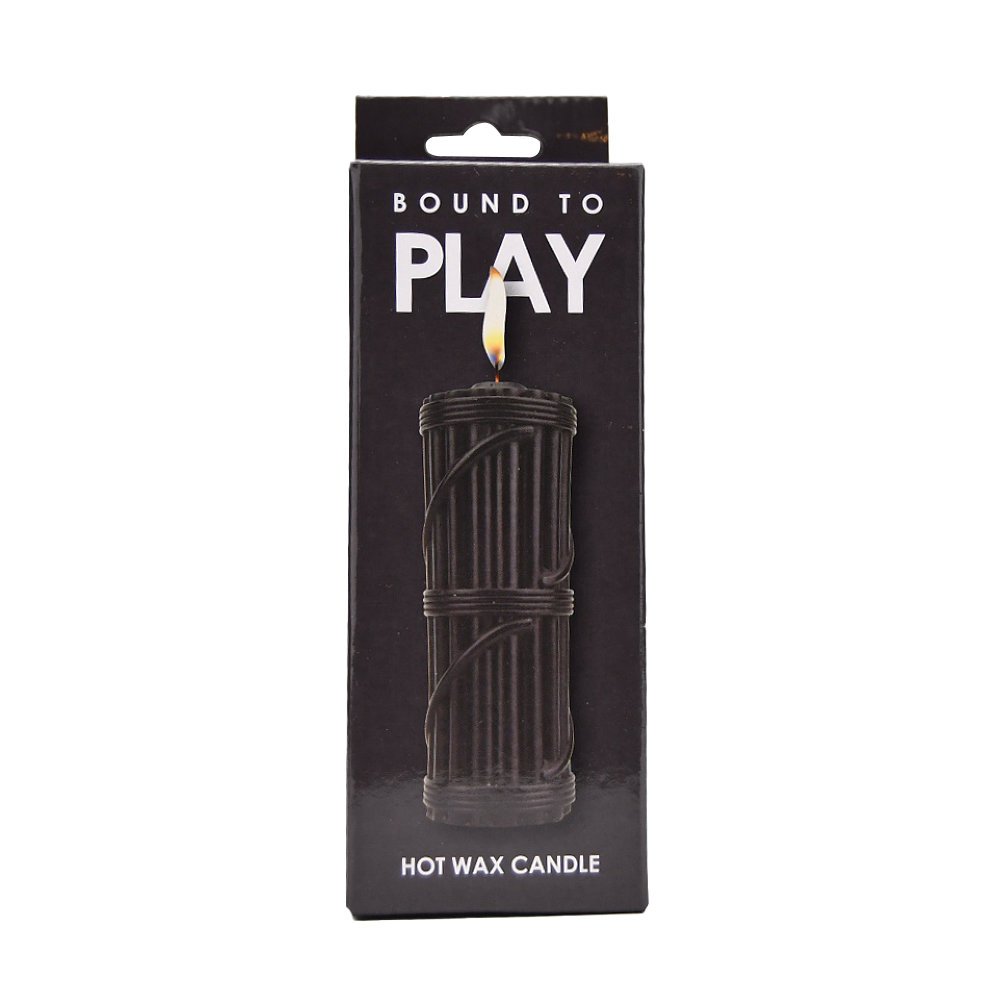 Bound to Play. Hot Wax Candle Black - Image 2