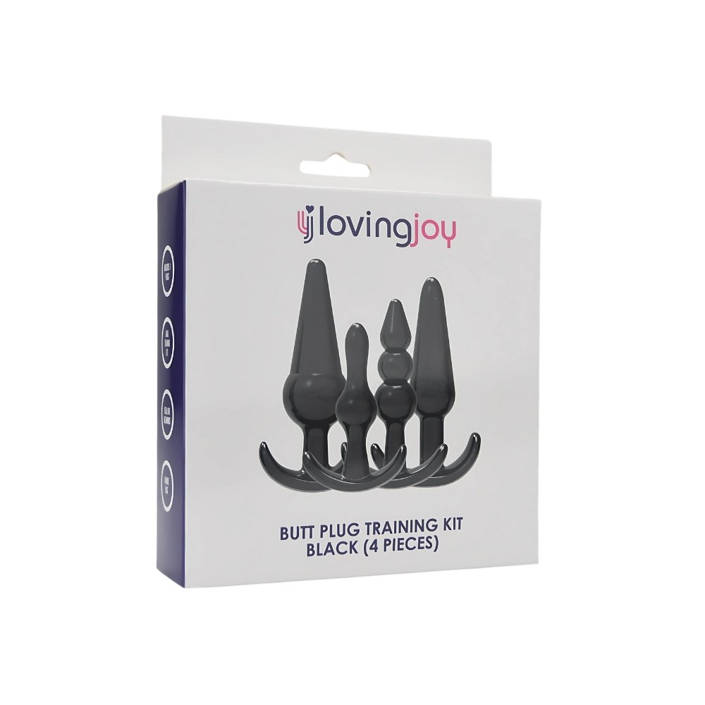 Loving Joy Butt Plug Training Kit Black - Image 11