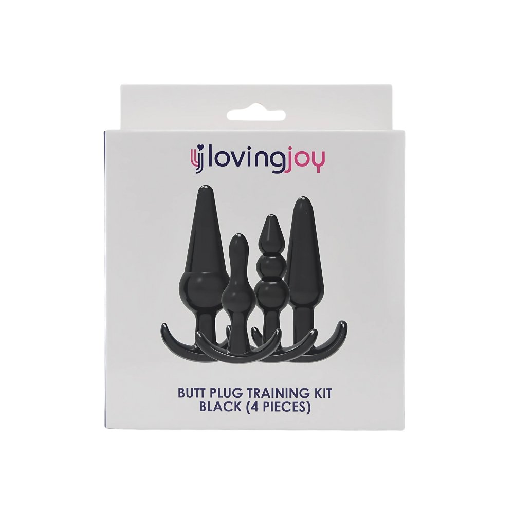 Loving Joy Butt Plug Training Kit Black - Image 10