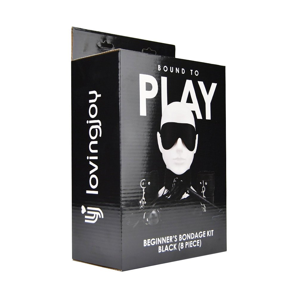 Bound to Play Beginner's Bondage Kit Black (8 Piece) - Image 11