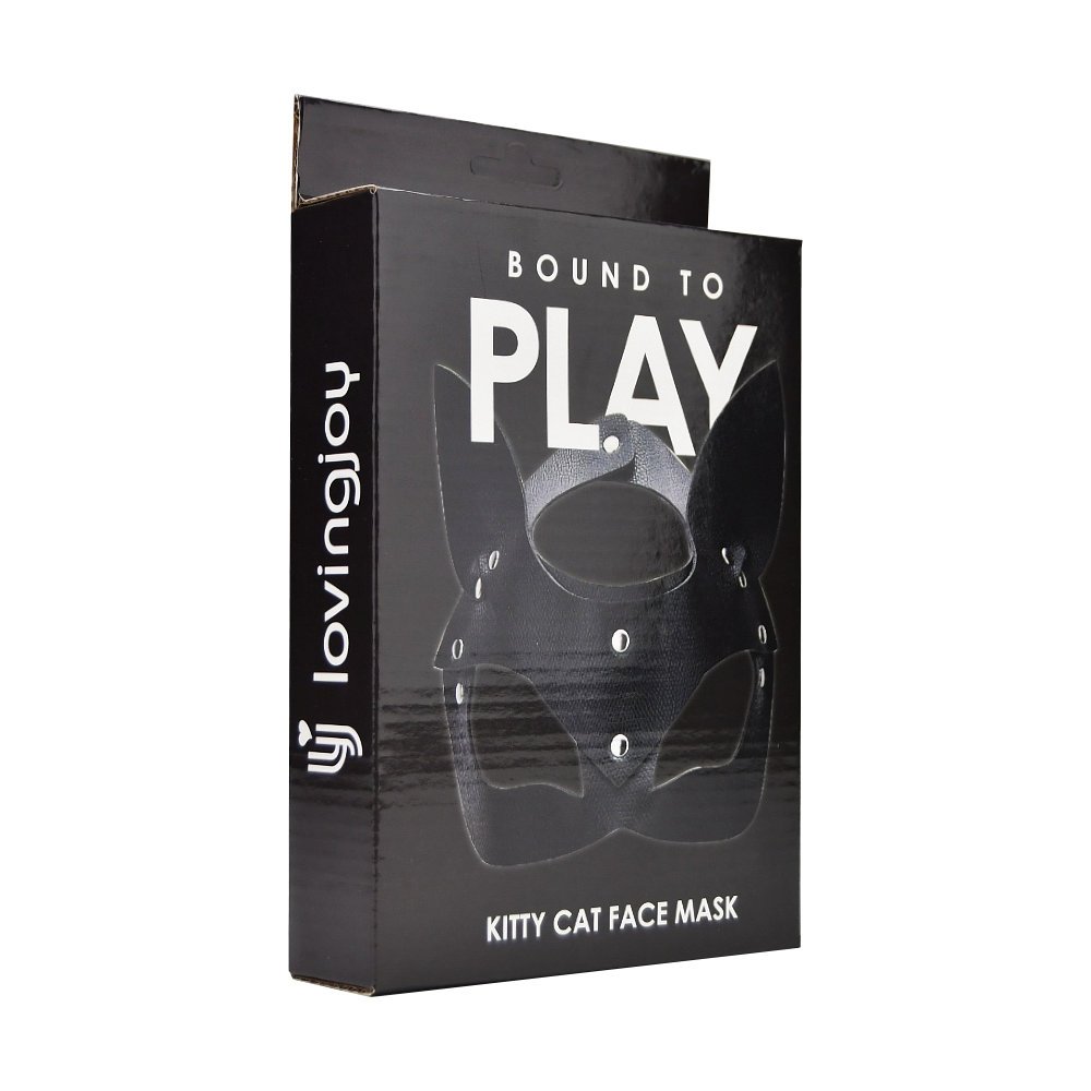 Bound to Play Kitty Cat Face Mask Black - Image 5