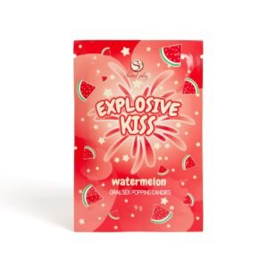 Explosive Kiss Popping Candies Watermelon Flavour