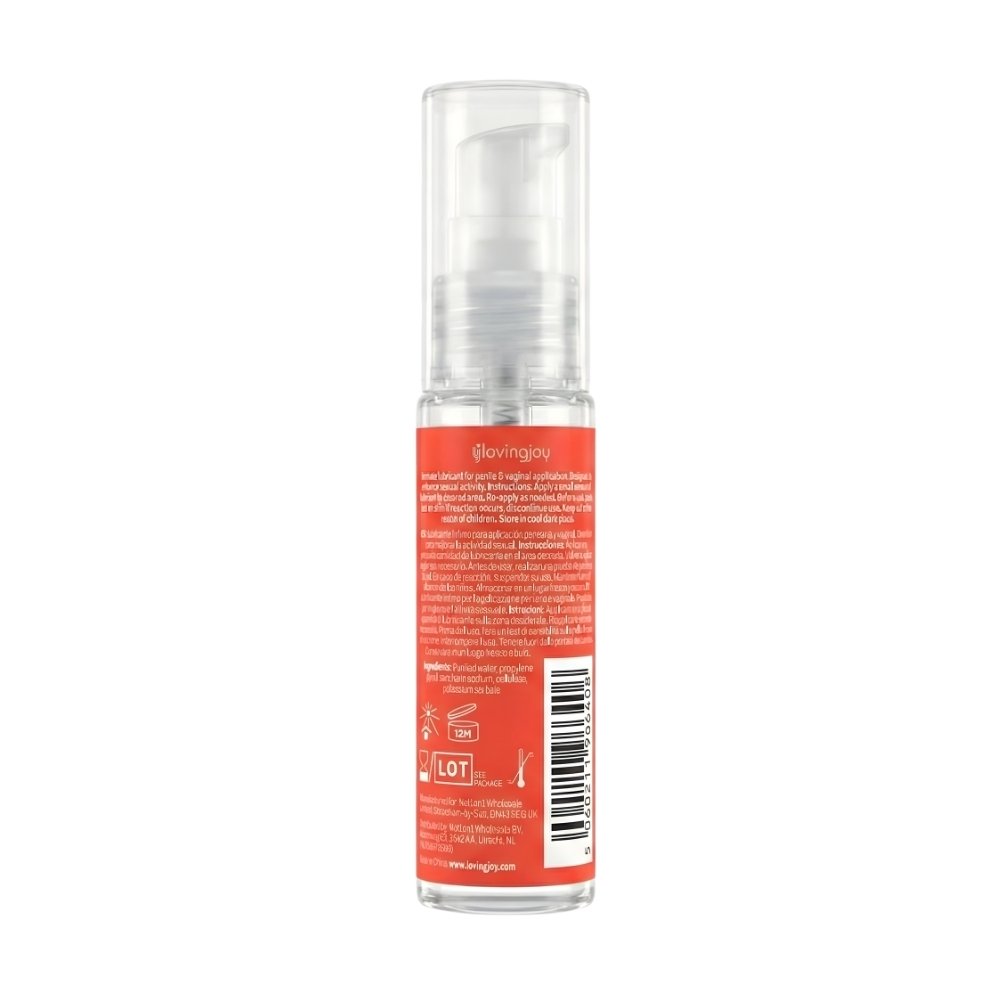 Loving Joy Strawberry Flavoured Lubricant 30ml - Image 2