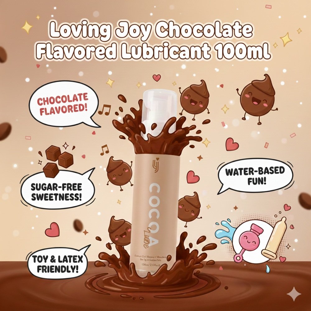 Loving Joy Chocolate Flavoured Lubricant 100ml - Image 3