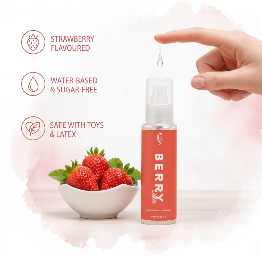 Loving Joy Strawberry Flavoured Lubricant 100ml - Image 4