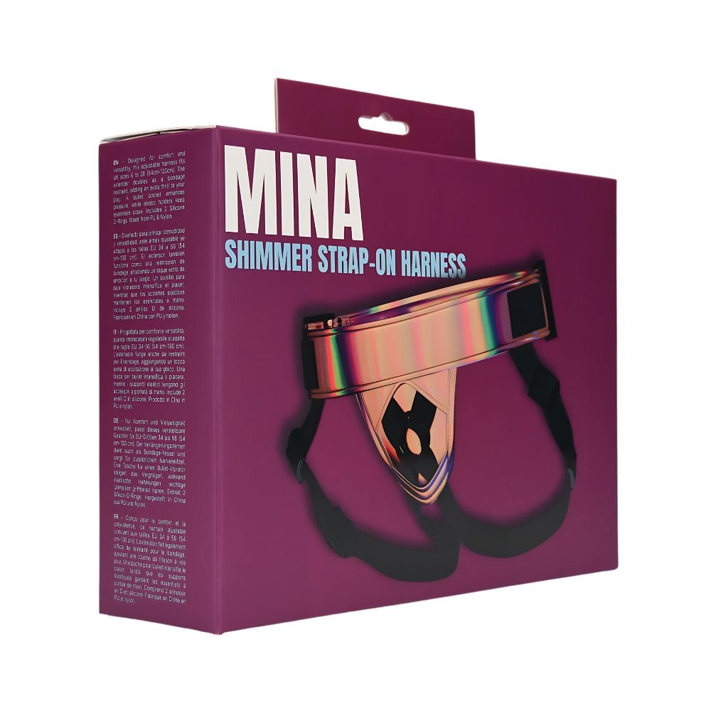 Mina Shimmer Strap-On Harness - Image 5