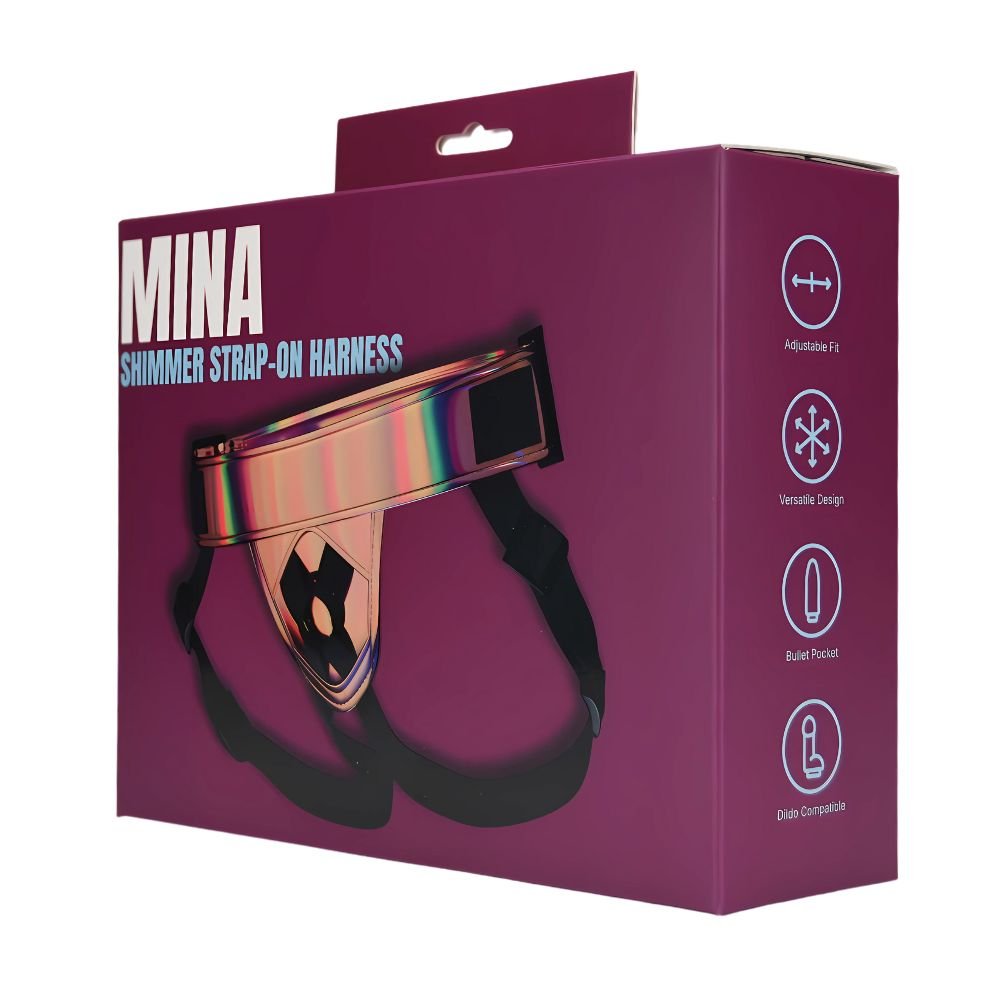 Mina Shimmer Strap-On Harness - Image 6