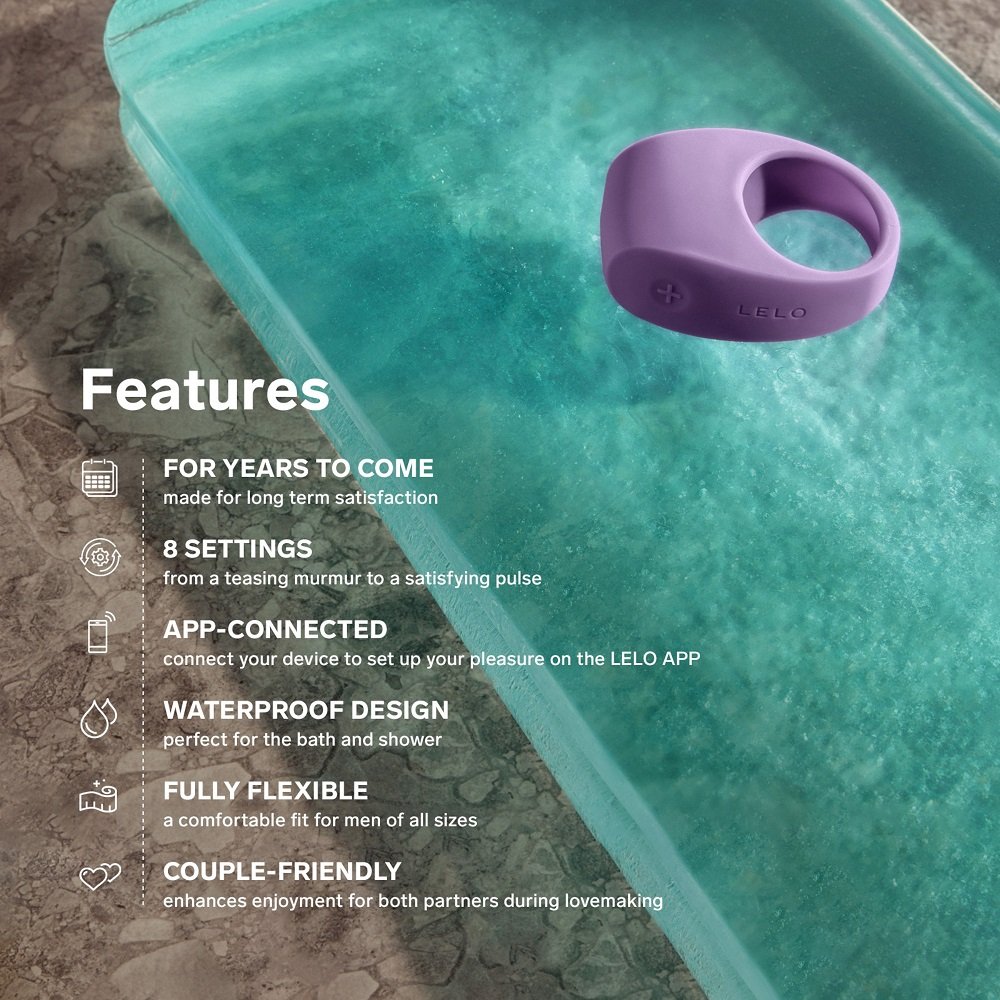 LELO Tor 3 App Controlled Cock Ring Black - Image 5