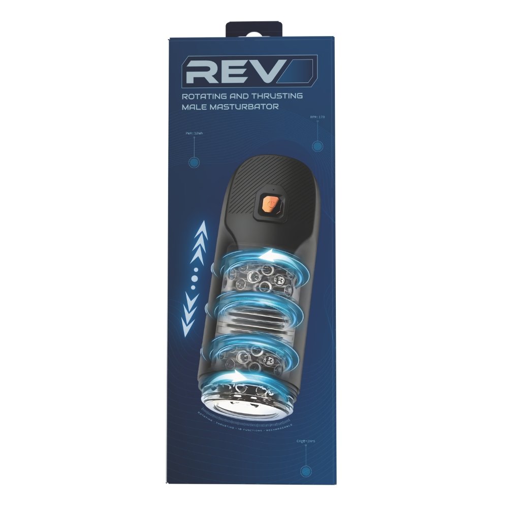 Rev Rotating and Thrusting Male Masturbator - Image 6