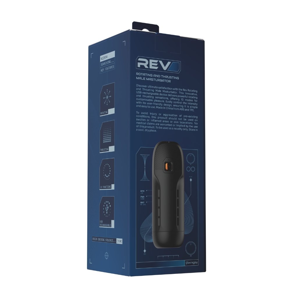 Rev Rotating and Thrusting Male Masturbator - Image 7