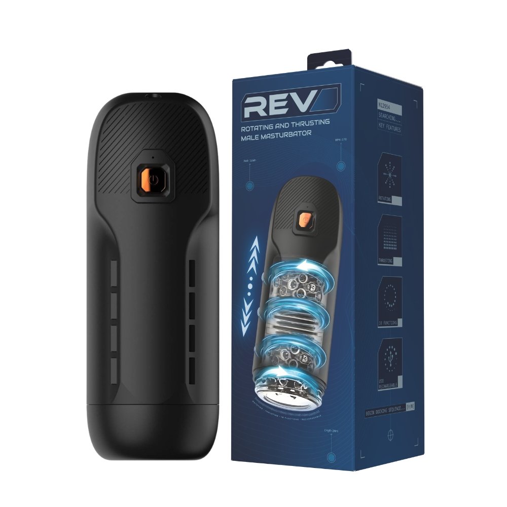 Rev Rotating and Thrusting Male Masturbator - Image 4