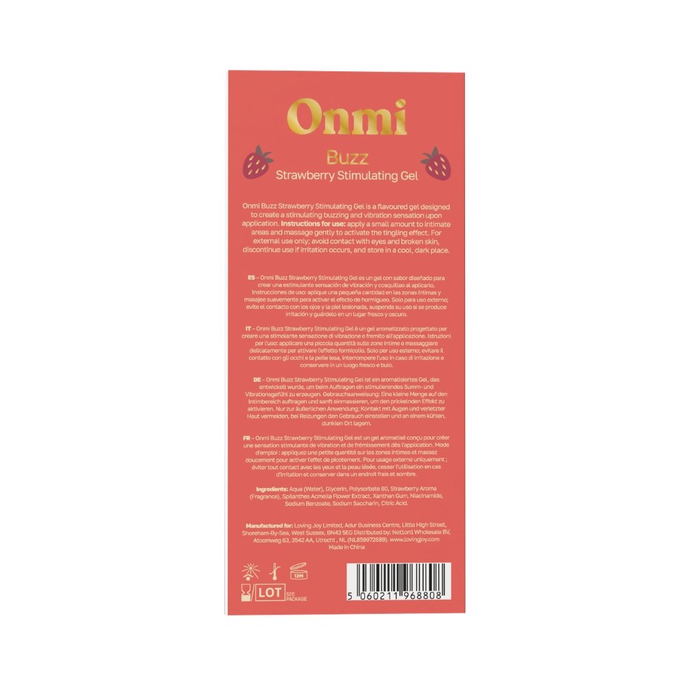 Onmi Buzz Strawberry Liquid Vibrator - Image 4