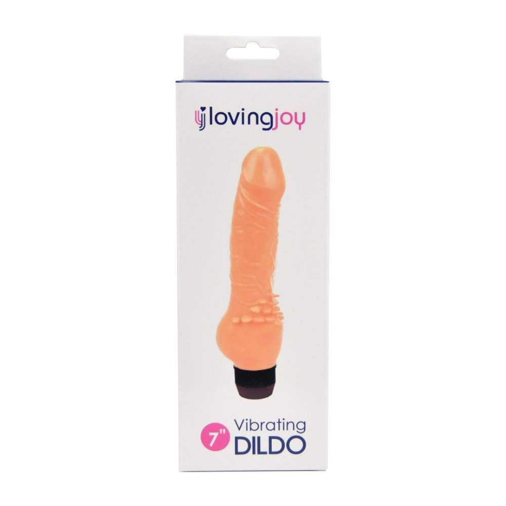 Loving Joy Bully Boy Realistic Vibrator Flesh, additional product view